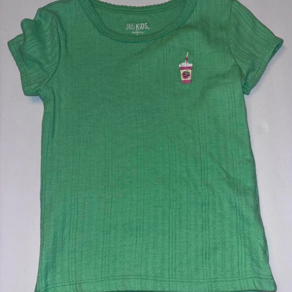 365 Kids Girls Green T-shirt